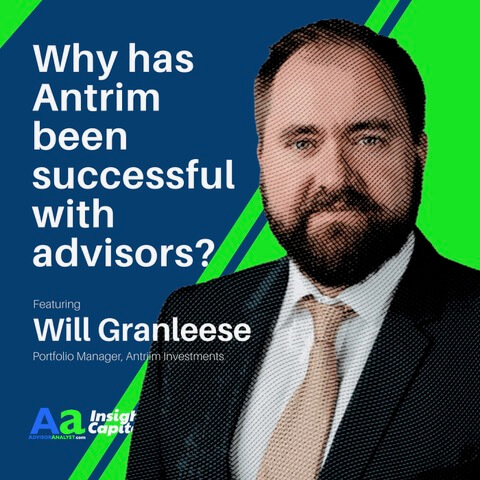 Podcast cover image: Why has Antrim been successful with advisors? Featuring Will Granleese